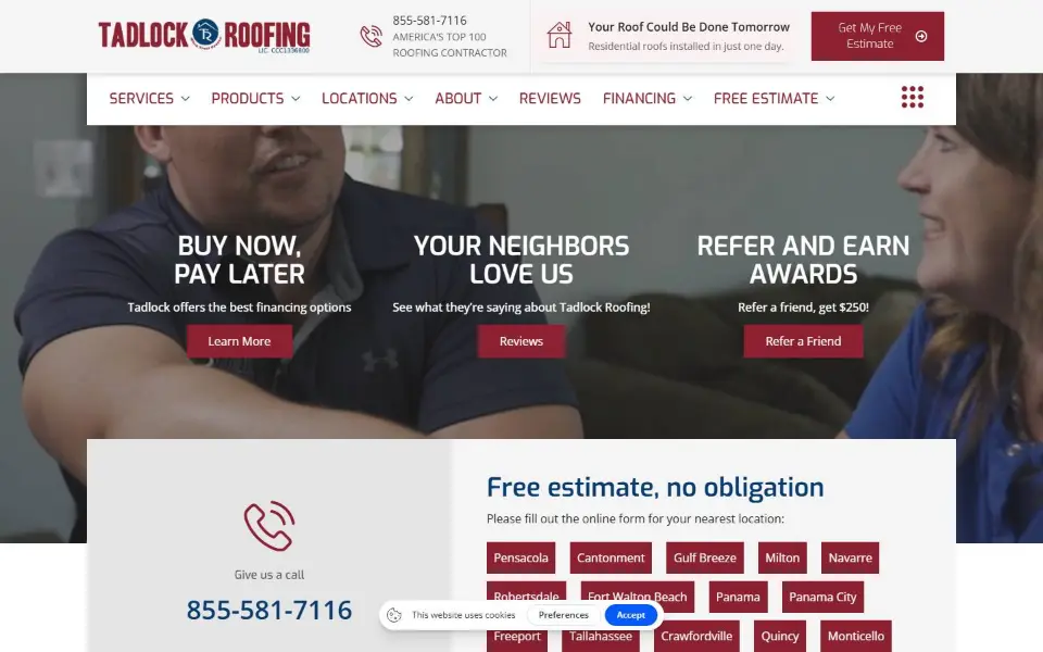 Tadlock Roofing